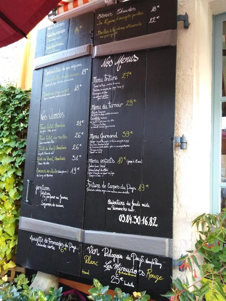Restaurant L'Alambic - Menu Image 2